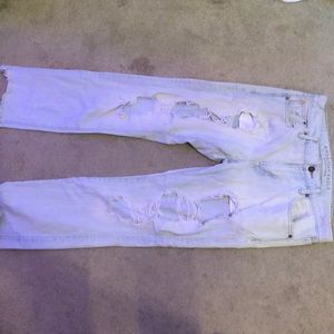 American eagle ripped jeans